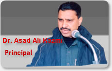 Dr. Asad Ali Kazmi (Principal)